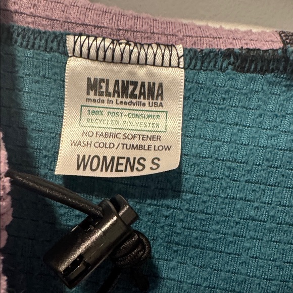 Melanzana Teal and Lavender Melly Hoodie - Picture 3 of 6